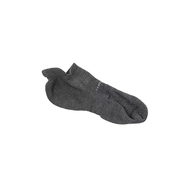 Feetures High Performance Max Cushion Tab Socks L Grey