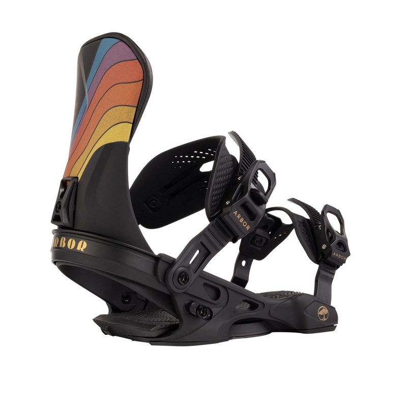 Arbor Women’s Sequoia Hillary Jane Snowboard Binding 2025 BLK H J S
