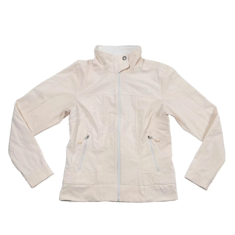 The North Face Softshell Fleece Jacket – Women’s M White