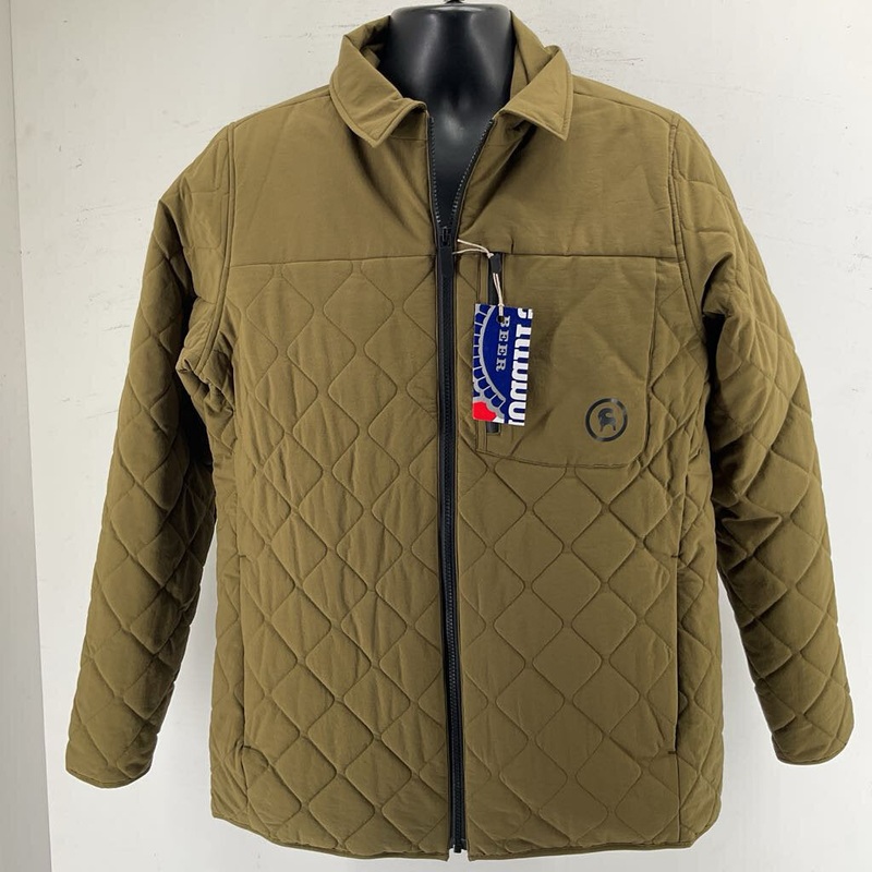 Backcountry Men’s Quilted Shacket M Green Used