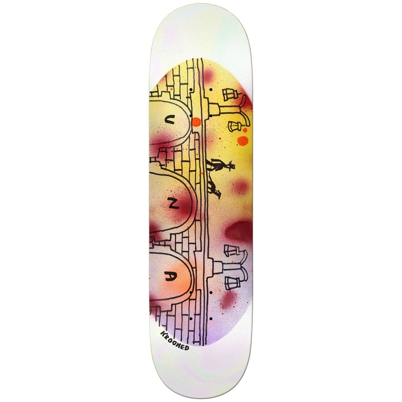 Una Una S Bridge 8.5″ Skateboard Deck 8.5 MULTI
