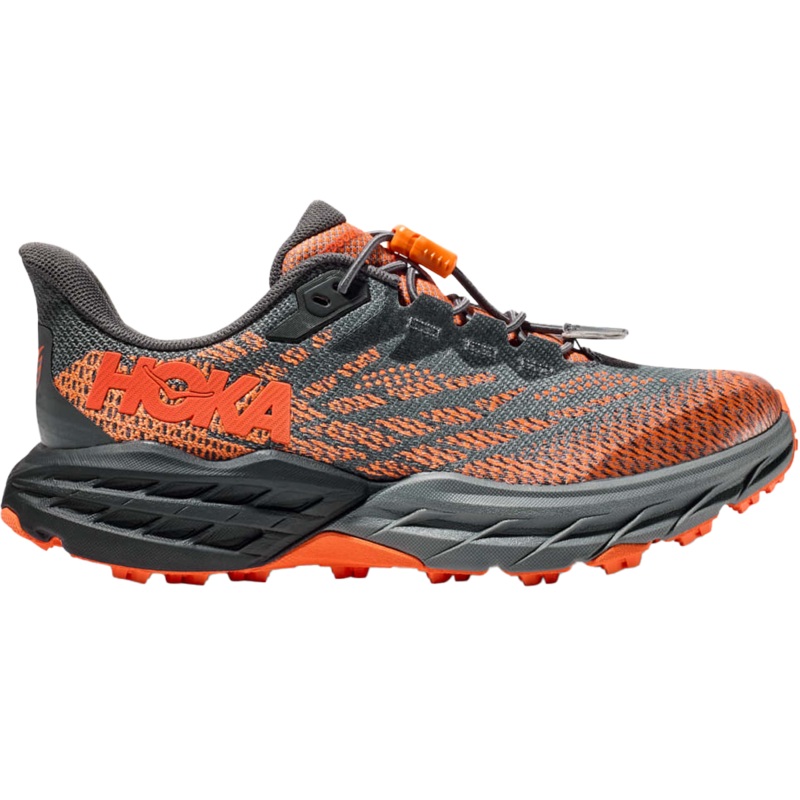 Youth Speedgoat 5 CVON-Castlerock/Vibrant Orange 4