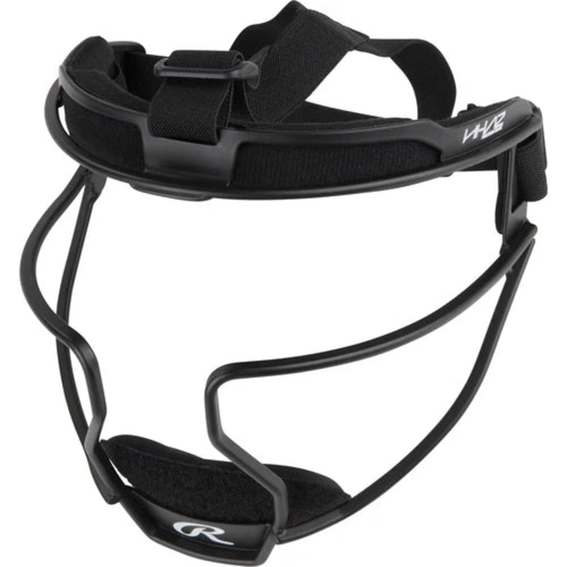 Adult Hi-Viz Ultra Softball Fielders Mask BLACK