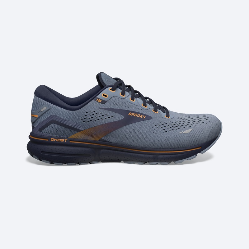 Ghost 15 Men’s Running Shoes FLINTSTONE/PEACOAT/OAK 8 REGULAR
