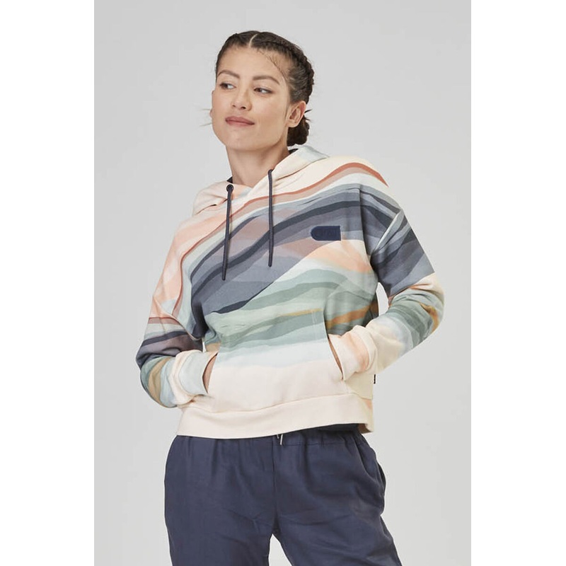 Women’s Neris Crop Hoodie MIRAGE PRINT S