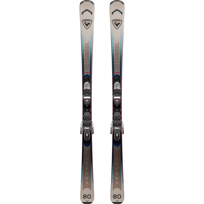 2026 Rossignol Arcade 80 Skis w/ XP10 Bindings 166 cm