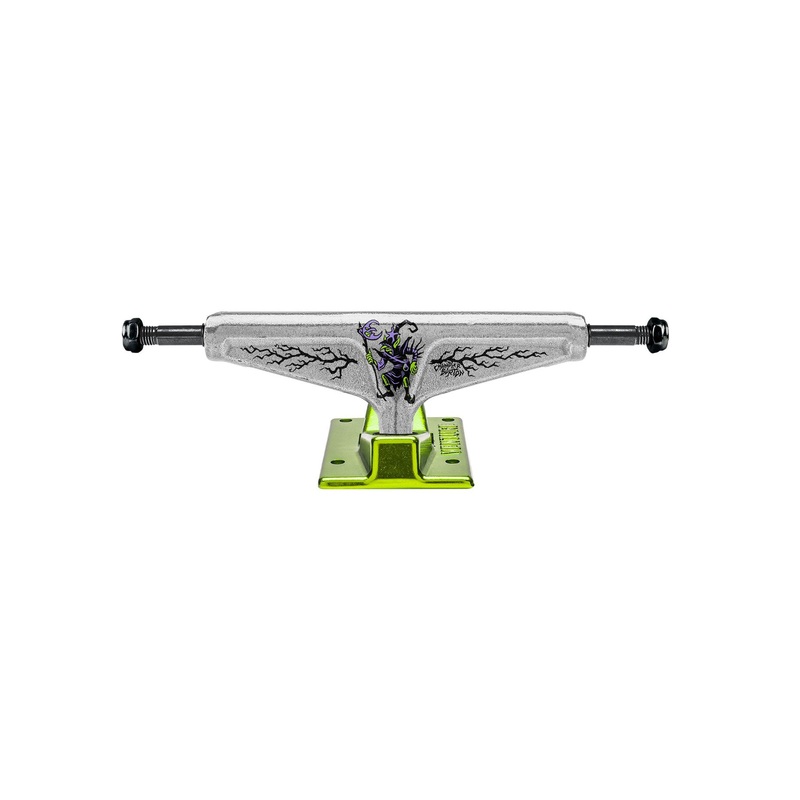 Chandler Burton Pro V-Hollow Trucks 5.2 (HI) POLISHED/SHOCKER GREEN
