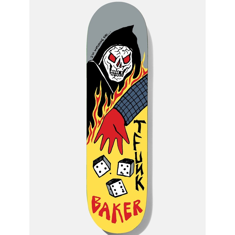 Tristan T-Funk Funkhouser 456 8.75” Skateboard Deck 8.75 MULTI